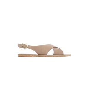 NEW ANCIENT GREEK SANDALS women's maria nubuck sandals in canapa